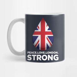 Peace. Love. London. Strong Mug